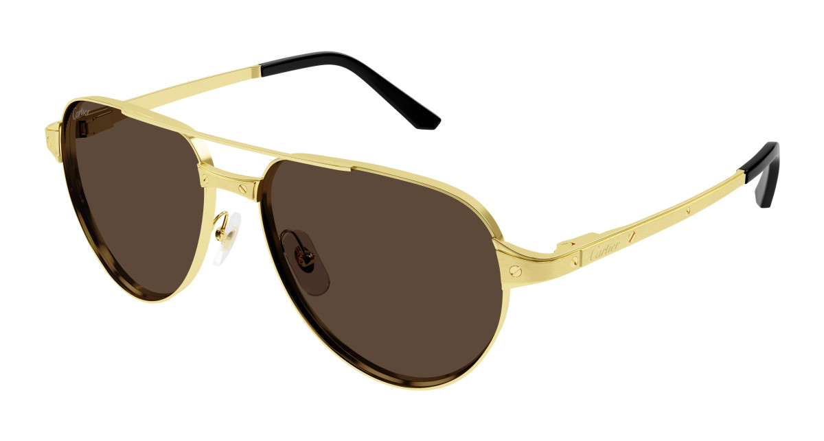 Cartier Sunglasses CT0425S 003 Gold