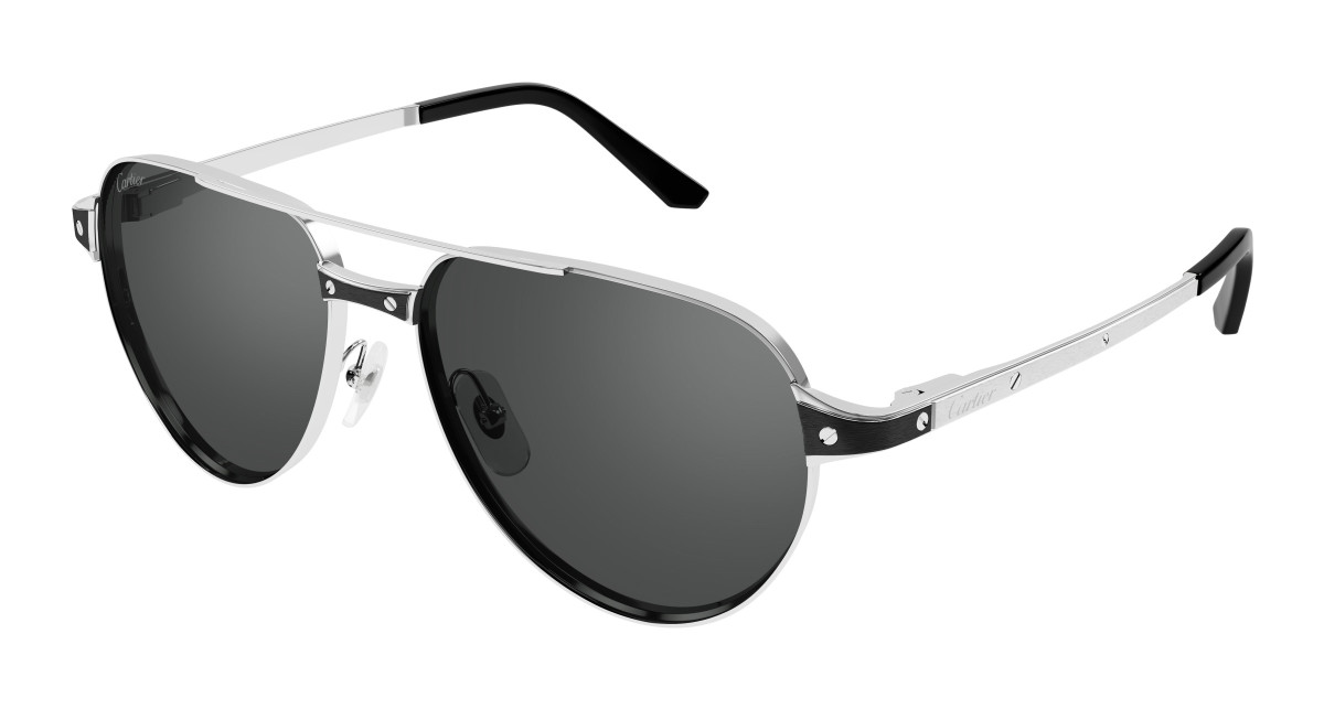 Cartier Sunglasses CT0425S 004 Silver