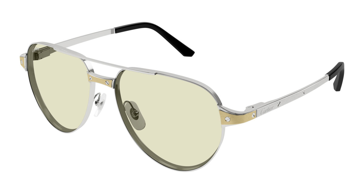 Cartier Sunglasses CT0425S 005 Silver