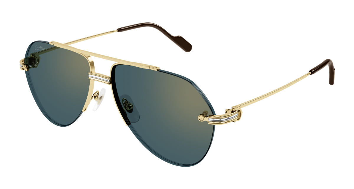 Cartier Sunglasses CT0427S 002 Gold