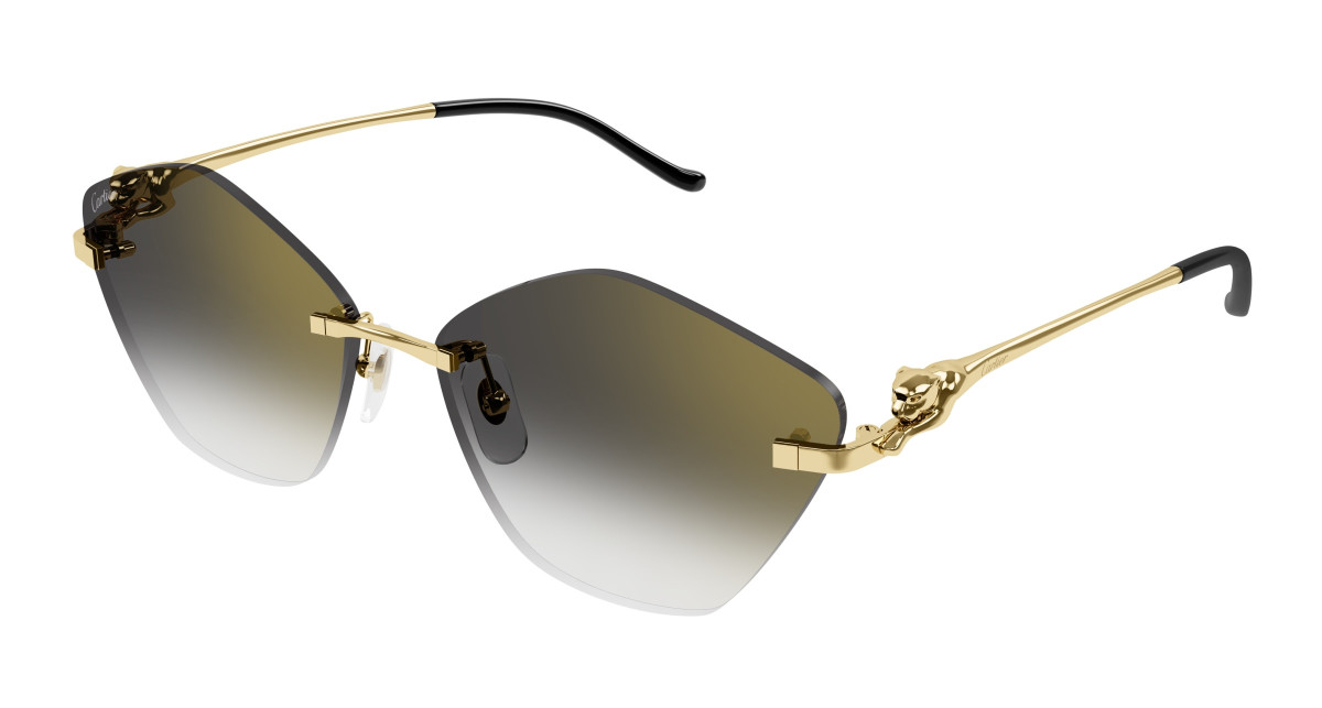 Cartier Sunglasses CT0429S 001 Gold