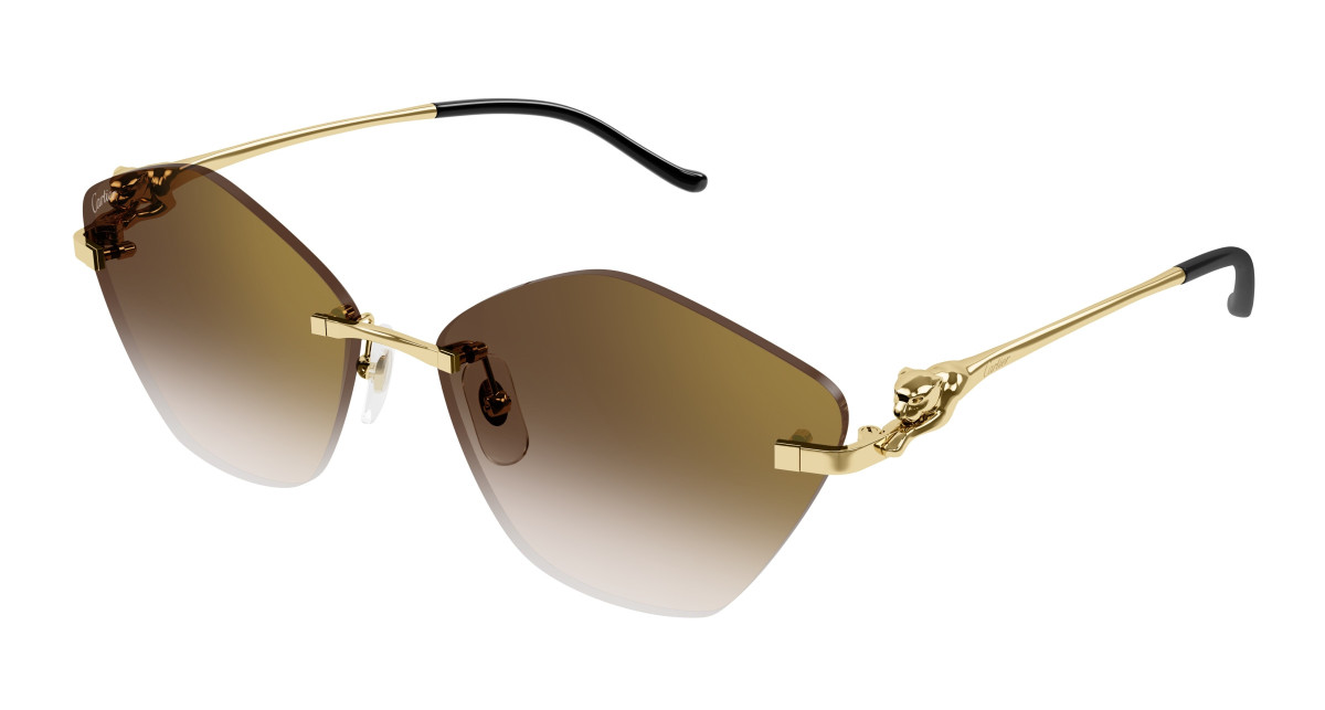 Cartier Sunglasses CT0429S 002 Gold