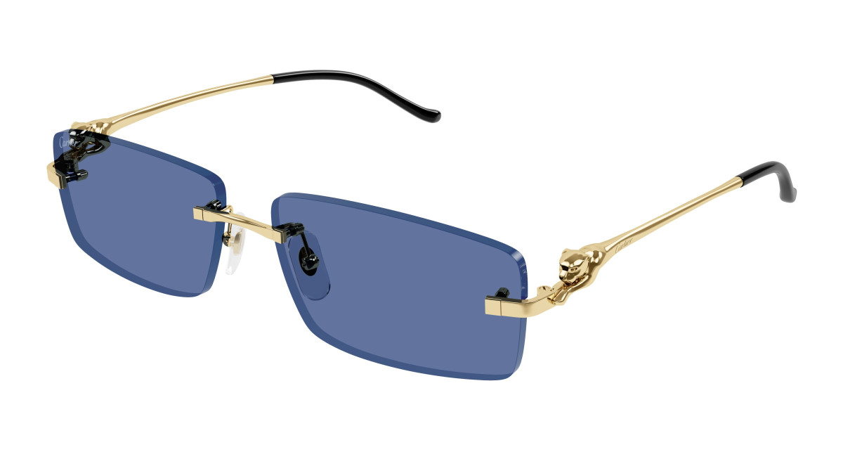 Cartier Sunglasses CT0430S 004 Gold