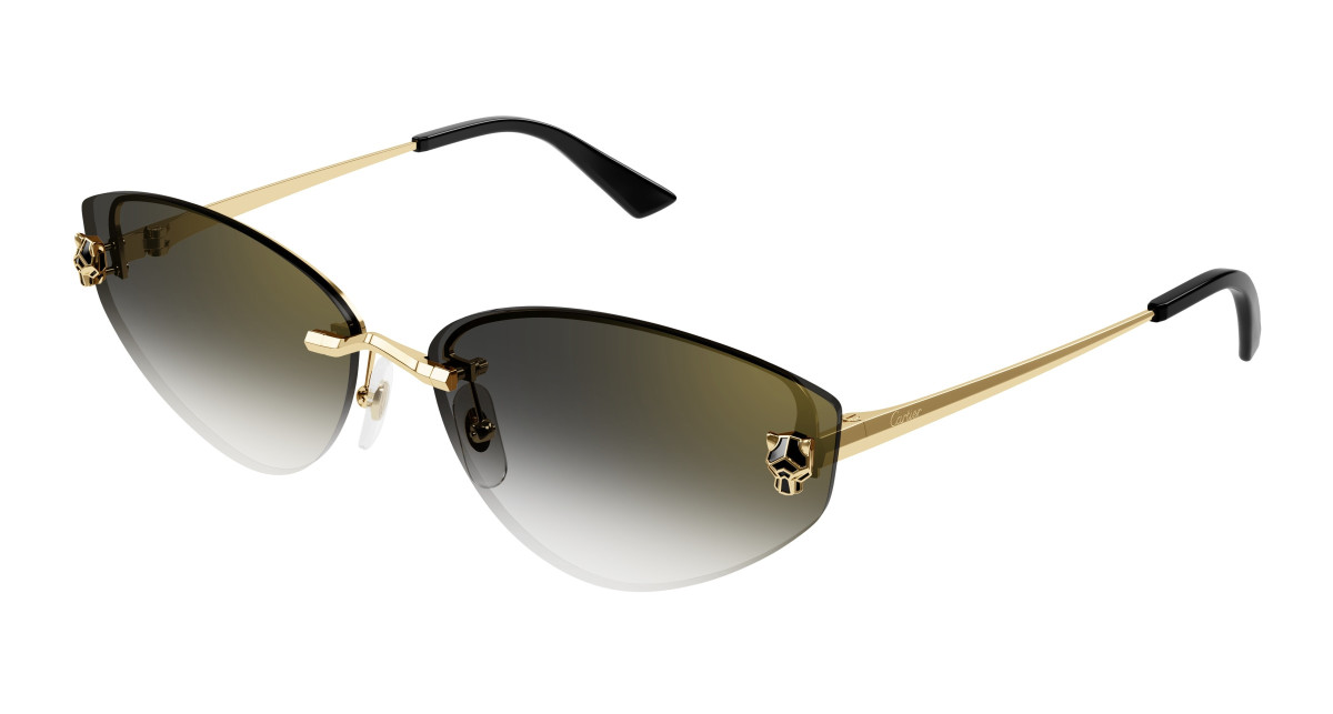Cartier Sunglasses CT0431S 001 Gold