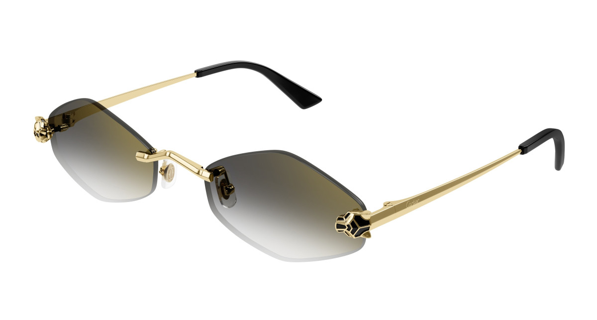 Cartier Sunglasses CT0433S 001 Gold