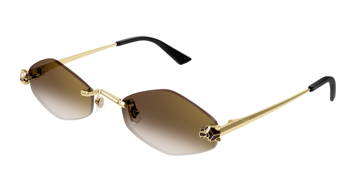Cartier Sunglasses CT0433S 002 Gold