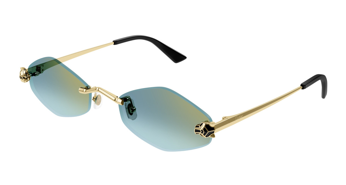 Cartier Sunglasses CT0433S 003 Gold