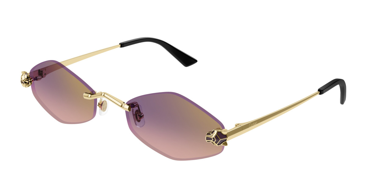 Cartier Sunglasses CT0433S 004 Gold