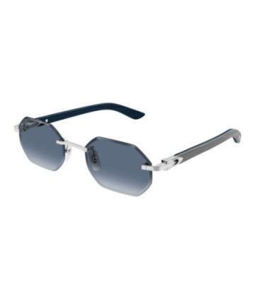 Cartier Sunglasses CT0439S 007 Silver