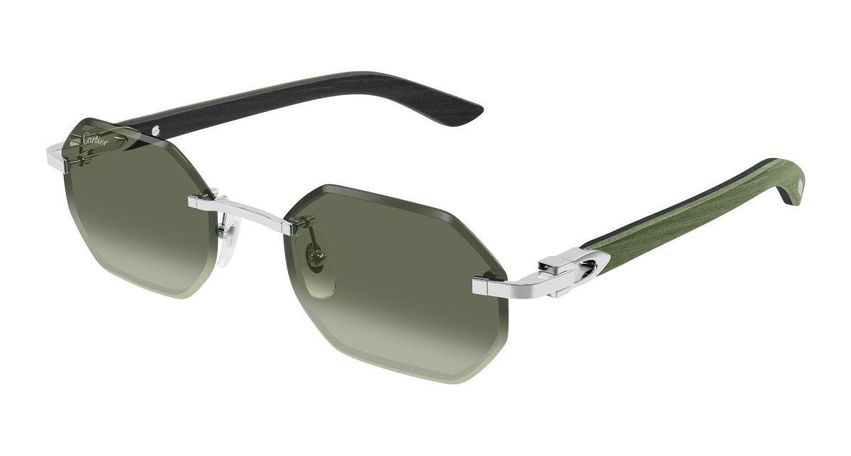 Cartier Sunglasses CT0439S 008 Silver