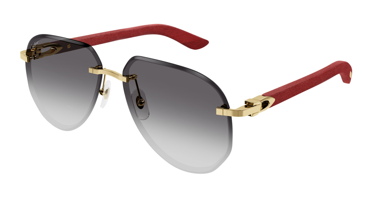 Cartier Sunglasses CT0440S 003 Gold