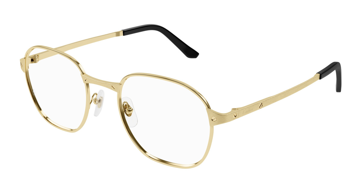 Cartier Eyeglasses CT0441O 001 Gold