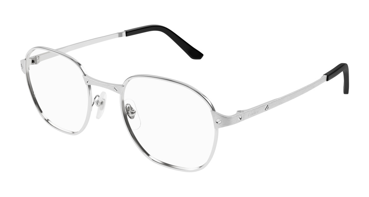 Cartier Eyeglasses CT0441O 002 Silver