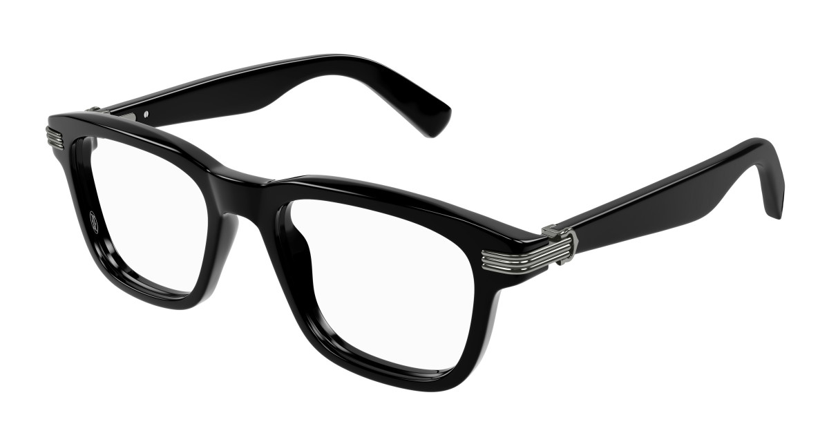 Cartier Eyeglasses CT0444O 005 Black