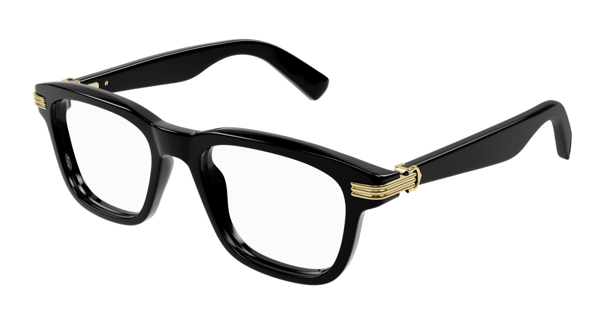 Cartier Eyeglasses CT0444O 006 Black