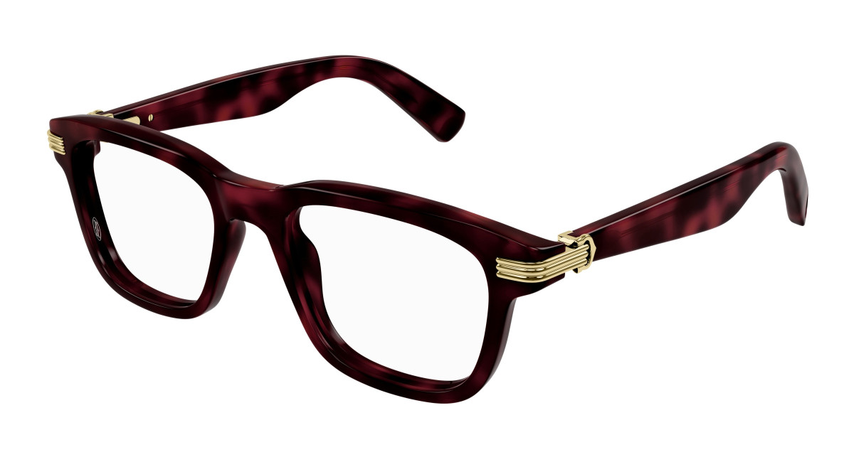 Cartier Eyeglasses CT0444O 008 Havana