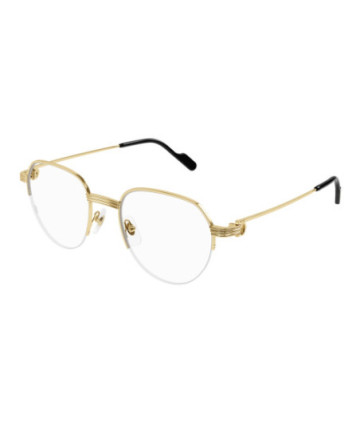 Cartier Eyeglasses CT0446O 001 Gold