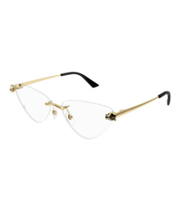 Cartier Eyeglasses CT0448O 001 Gold