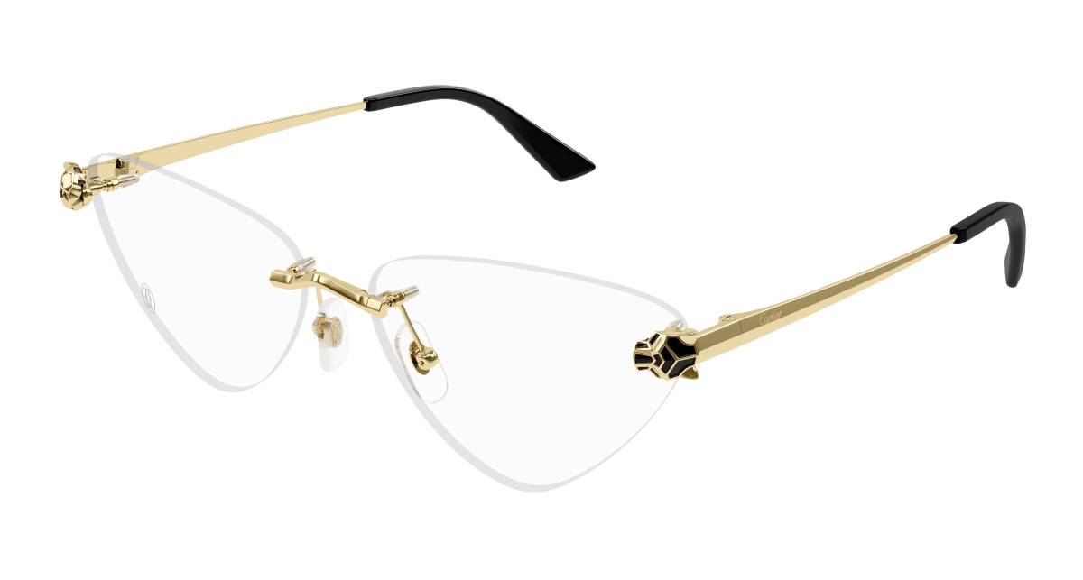 Cartier Eyeglasses CT0448O 001 Gold