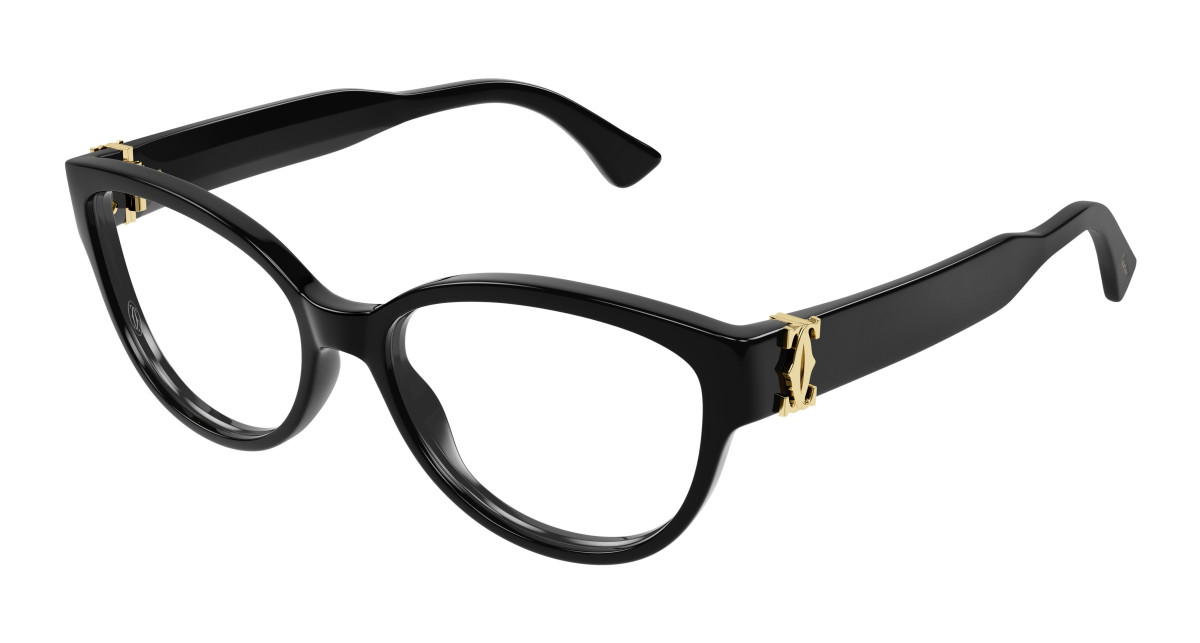Cartier Eyeglasses CT0450O 001 Black