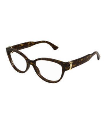 Cartier Eyeglasses CT0450O 002 Havana