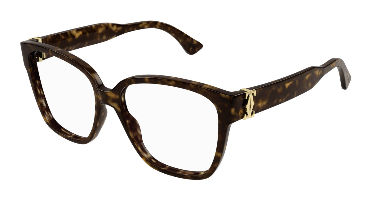 Cartier Eyeglasses CT0451O 002 Havana