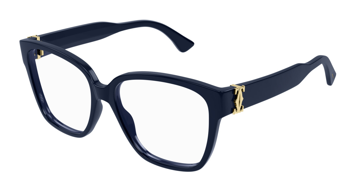Cartier Eyeglasses CT0451O 003 Blue