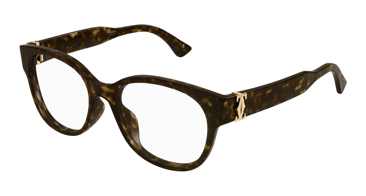 Cartier Eyeglasses CT0452OA 002 Havana