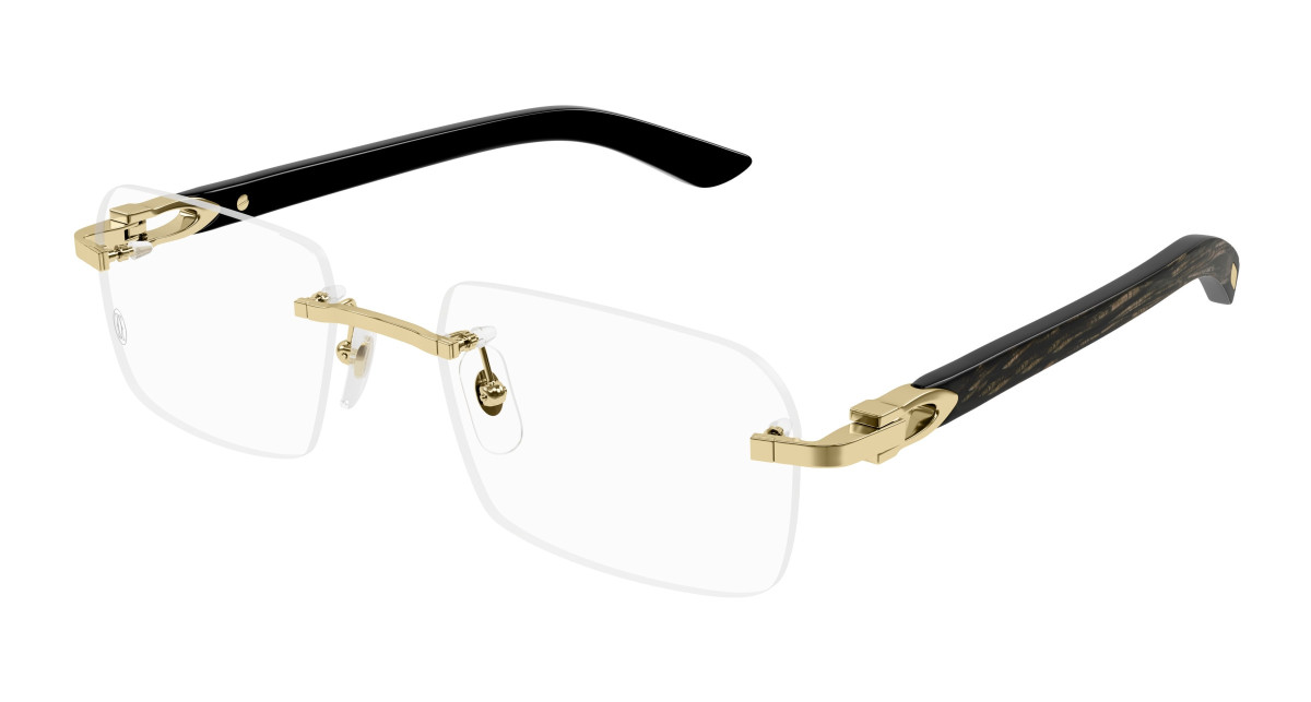 Cartier Eyeglasses CT0453O 001 Gold