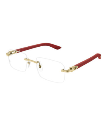 Cartier Eyeglasses CT0453O 003 Gold