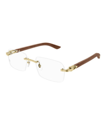 Cartier Eyeglasses CT0453O 004 Gold