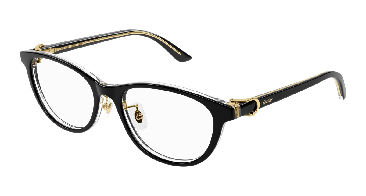 Cartier Eyeglasses CT0456OJ 001 Black