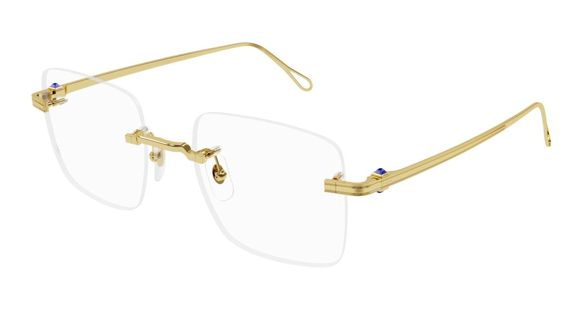 Cartier Eyeglasses CT0458O 002 Gold