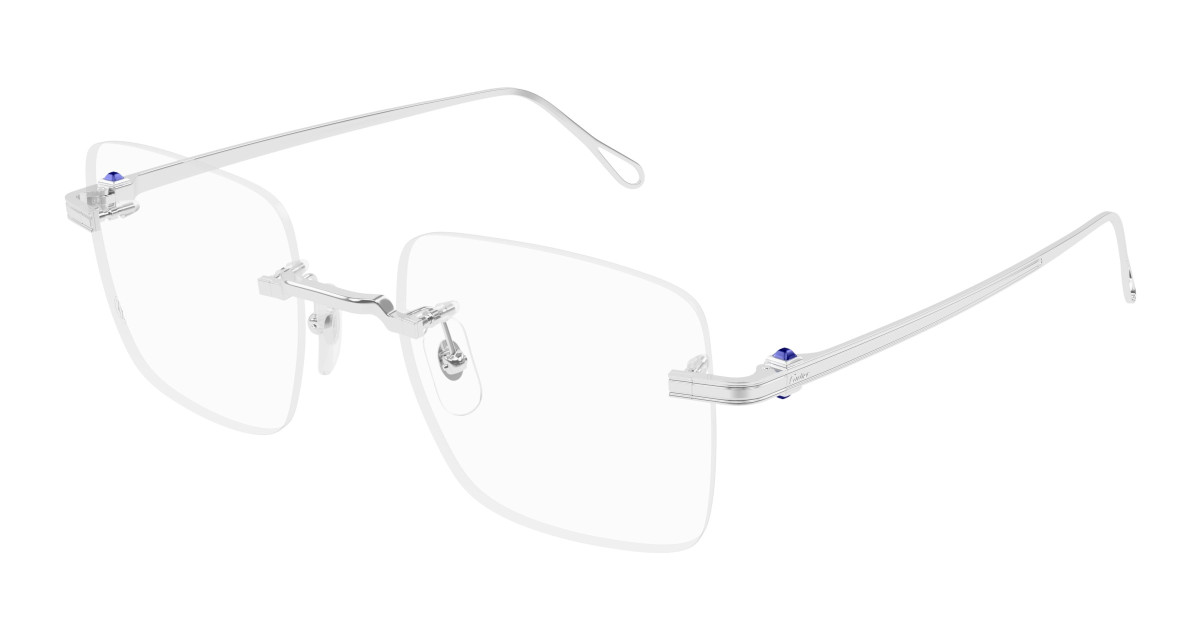 Cartier Eyeglasses CT0458O 003 Silver