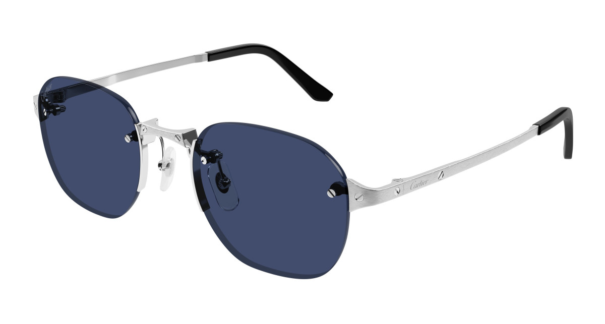 Cartier Sunglasses CT0459S 003 Silver