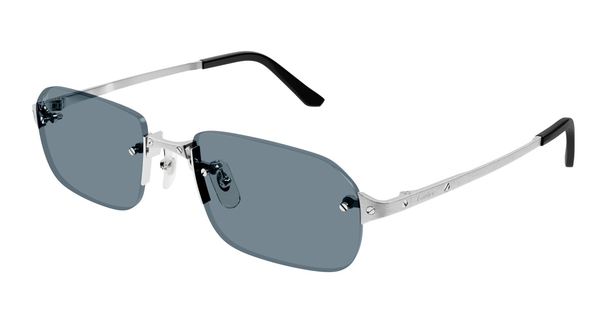 Cartier Sunglasses CT0460S 003 Silver