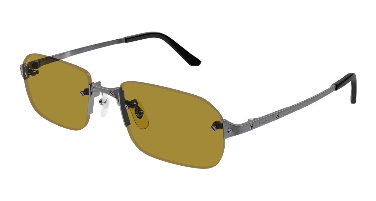 Cartier Sunglasses CT0460S 004 Ruthenium