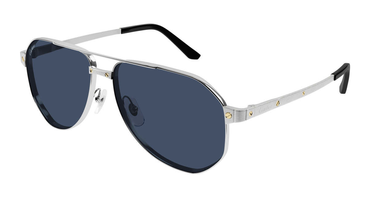 Cartier Sunglasses CT0461S 002 Silver