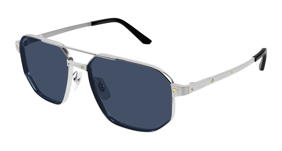 Cartier Sunglasses CT0462S 002 Silver