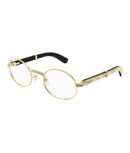 Cartier Eyeglasses CT0464O 002 Gold