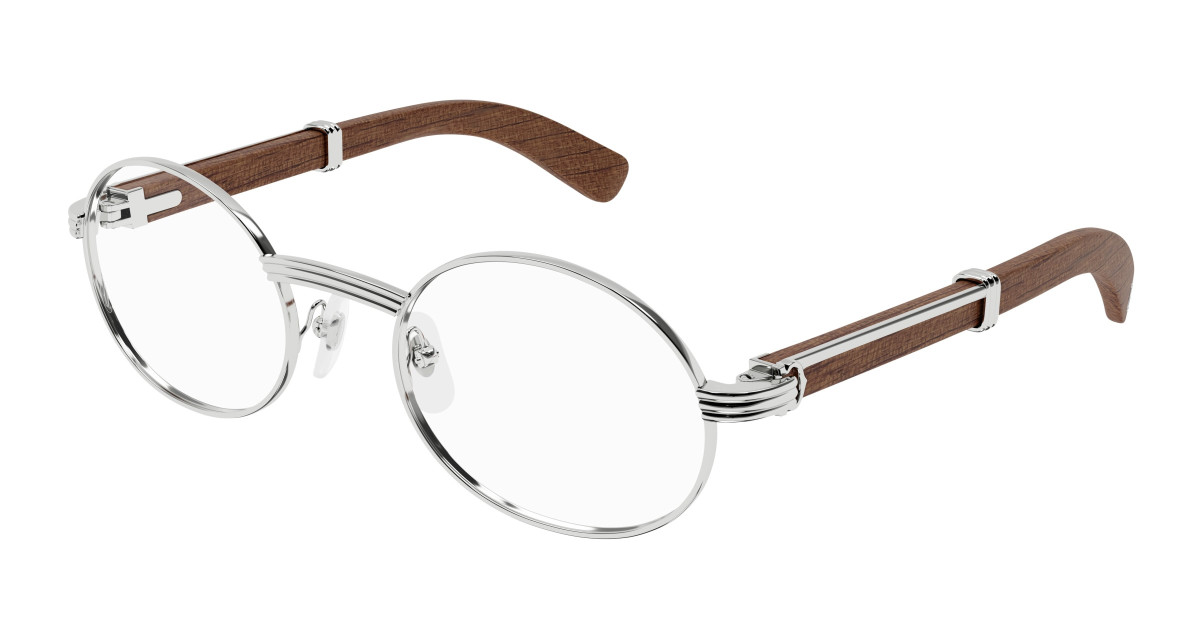 Cartier Eyeglasses CT0464O 003 Silver