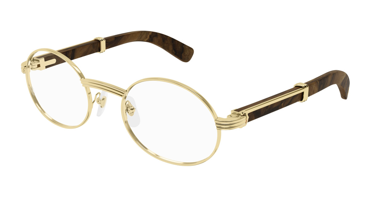 Cartier Eyeglasses CT0464O 004 Gold
