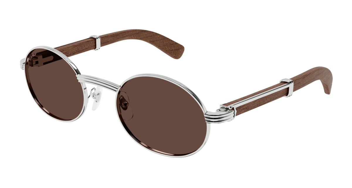 Cartier Sunglasses CT0464S 011 Silver