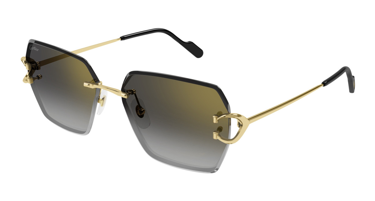 Cartier Sunglasses CT0466S 001 Gold