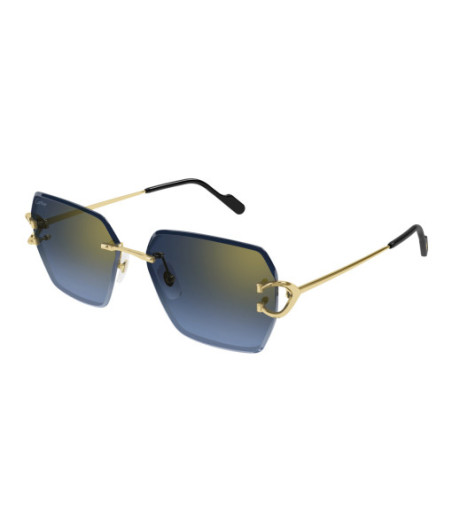 Cartier Sunglasses CT0466S 002 Gold