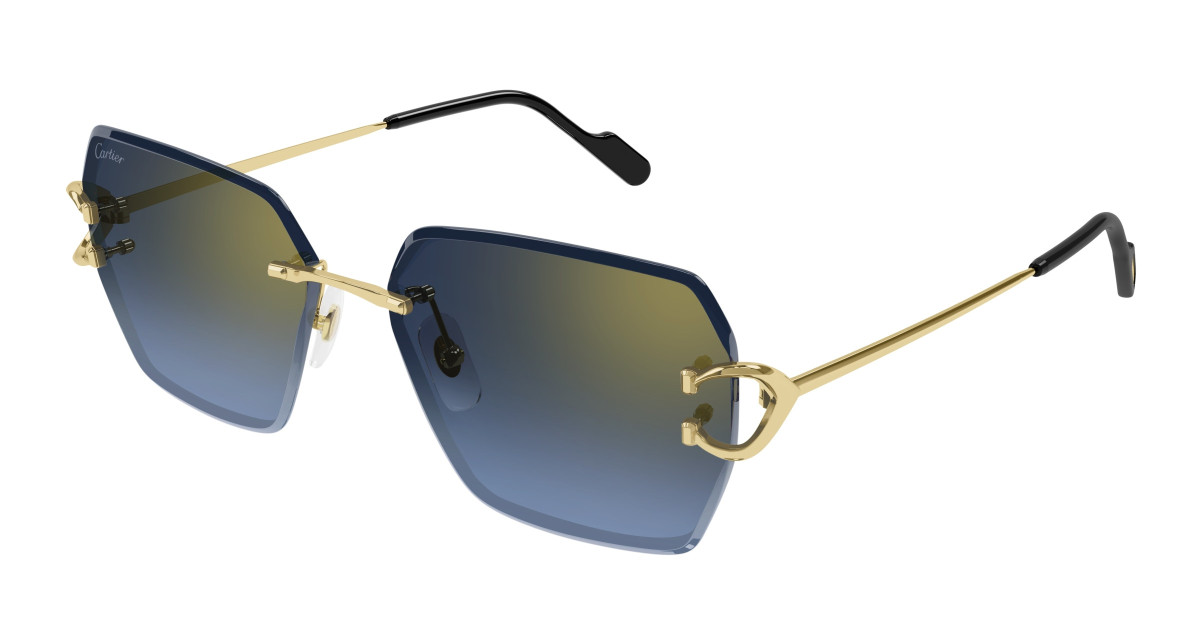 Cartier Sunglasses CT0466S 002 Gold