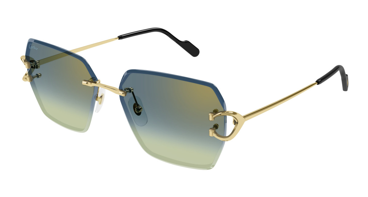 Cartier Sunglasses CT0466S 003 Gold