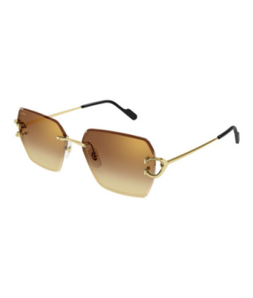 Cartier Sunglasses CT0466S 004 Gold