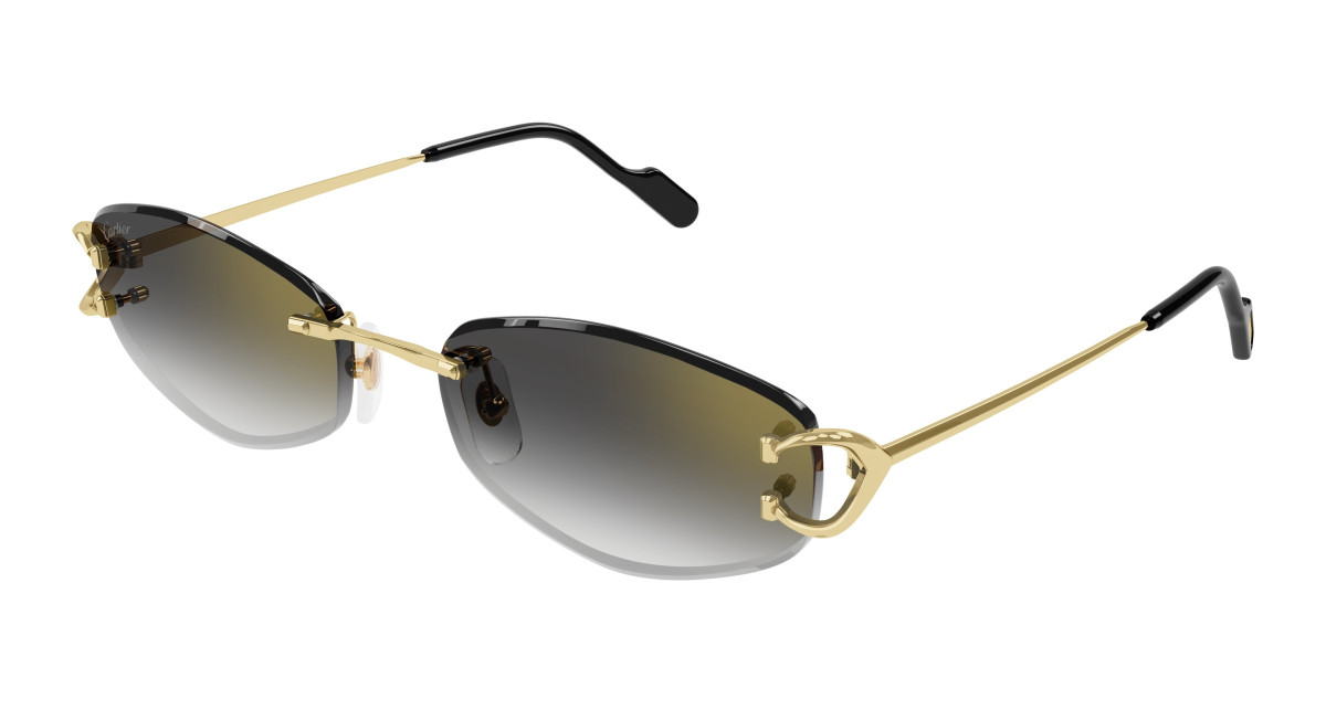 Cartier Sunglasses CT0467S 001 Gold
