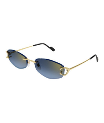 Cartier Sunglasses CT0467S 002 Gold